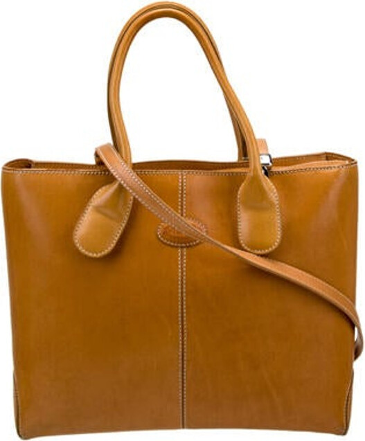 Tod's Leather Tote Bag ShopStyle