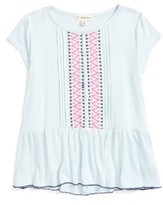 Thumbnail for your product : Girl's Tucker + Tate Embroidered Tee