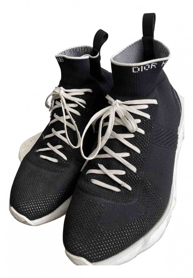 christian dior black trainers