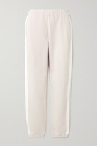 Thumbnail for your product : STAUD Cambrie Striped Cotton-jersey Track Pants