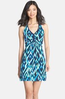 Thumbnail for your product : Tart 'Cersei' Print Jersey Halter Dress