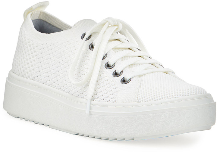Eileen Fisher Peris Knit Low-Top Sneakers - ShopStyle