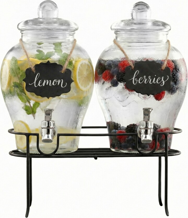 Style Setter Sanford Set Of 2 Beverage Dispenser