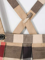 Thumbnail for your product : Burberry Kids dungaree skirt