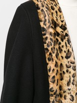 Thumbnail for your product : Gucci Leopard Panels Coat