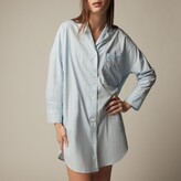 Thumbnail for your product : Love & Lore Organic Poplin Bf Shirt, Blue Stripe Small