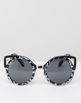 Thumbnail for your product : A. J. Morgan Aj Morgan Round Sunglasses With Brow Bar