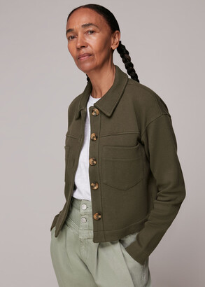 khaki utility jacket