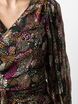 Thumbnail for your product : BA&SH Leia floral-print wrap blouse