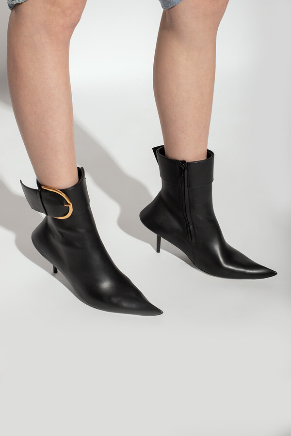 Balenciaga 'Essex' Heeled Boots Women's Black - ShopStyle
