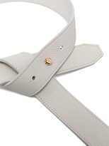 Thumbnail for your product : Agnona Pebble-Leather Knotted Belt