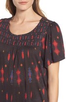 Thumbnail for your product : Lucky Brand Women's Beaded Print Tee