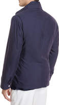Thumbnail for your product : Brunello Cucinelli Technical Silk Parka with Hood
