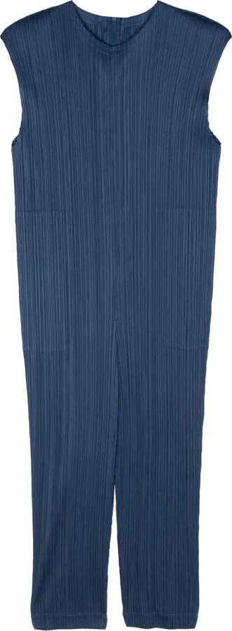Pleats Please Issey Miyake Monthly Colours January plissé jumpsuit
