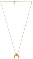 Thumbnail for your product : Rebecca Minkoff Crystal Horn Necklace