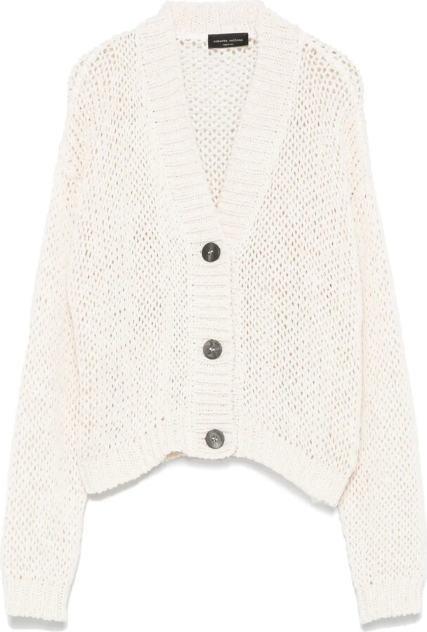 Roberto Collina Drop-Shoulder Cardigan