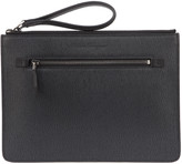 Thumbnail for your product : Ferragamo Black Leather Document Holder