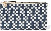 Thumbnail for your product : Clare Vivier Printed Linen-Canvas Clutch