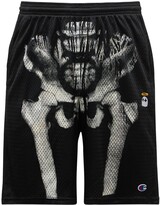 Thumbnail for your product : Bwood X-ray shooter mesh shorts