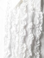 Thumbnail for your product : Comme Des Garçons Pre-Owned 1999's Ruffled Bib Shirt Dress