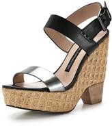 Thumbnail for your product : French Connection Athela Wedge Sandals