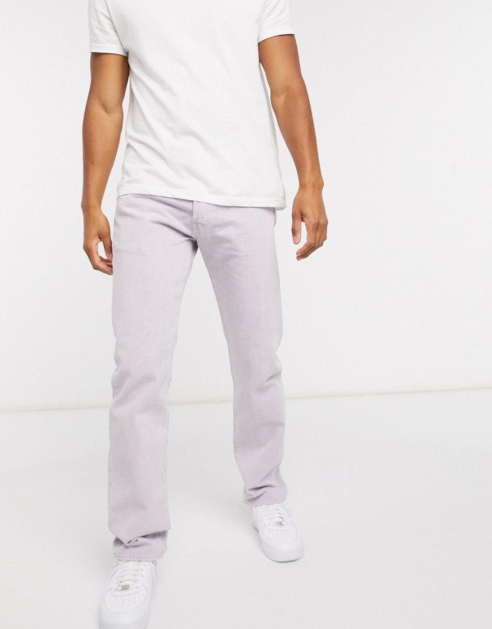 mens purple levi jeans