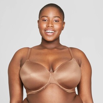 Women' Supertar Lightly Lined T-Shirt Bra - Auden™ Cocoa 42DD