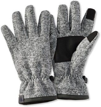 L.L. Bean Men's Windproof Sweater Fleece Gloves