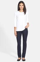 Thumbnail for your product : Lafayette 148 New York 'Primo Denim' Curvy Fit Slim Leg Jeans