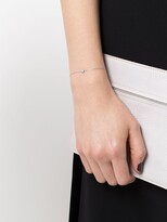 Thumbnail for your product : Djula 18kt white gold Target diamond chain bracelet