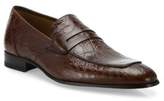 Thumbnail for your product : Mezlan Crocodile Penny Loafers