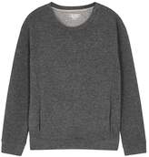 Majestic Charcoal Wool Blend Sweatshirt