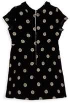 Thumbnail for your product : Bonpoint Little Girl's & Girl's Polka Dot Short-Sleeve Dress