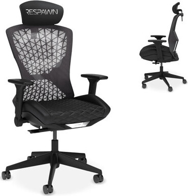 Respawn SPIRE Ergonomic Mesh Office Gaming Chair - High Back Home PC Computer Desk Reclining Gaming Chair, Adjustable Armrests, Adjustable Headrest, K