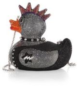 Thumbnail for your product : Judith Leiber Rubber-Duck Swarovski Crystal Clutch