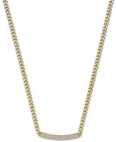 Thumbnail for your product : MICHAEL Michael Kors Michael Kors Reversible Logo Necklace, Golden