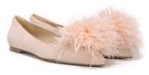 Thumbnail for your product : Sam Edelman Reina Feather Pompom Flat