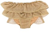 Thumbnail for your product : Oséree Kids Lumière glittered bikini bottom