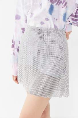 Urban Outfitters That’s Hot Sparkly Wrap Skirt