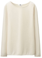 Thumbnail for your product : Uniqlo WOMEN Light Cashmere Boat Neck Sweater