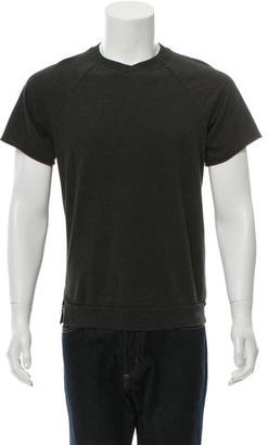 3.1 Phillip Lim Pullover Rib Knit-Trimmed T-Shirt