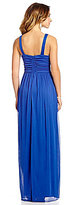 Thumbnail for your product : Jodi Kristopher Keyhole-Beaded Neckline Long Dress