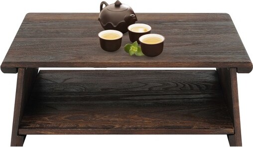 YIYIBYUSFoldingMeditationTableFloorTableAntiqueTeaTable