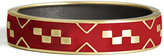Thumbnail for your product : Stephan & Co Patterned Enamel Bangle