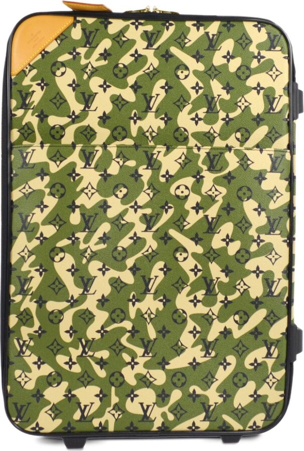 Louis Vuitton 2008 pre-owned Monogram Camouflage Pegase 60 Suitcase -  Farfetch