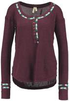Thumbnail for your product : Free People RAINBOW THERMAL Jumper wine