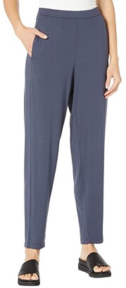 Eileen Fisher Slouch Ankle Pants in Viscose Jersey