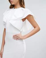 Thumbnail for your product : Club L High Neck Ruffle Detailed Dress