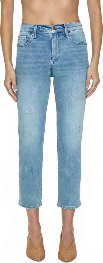 Pistola Denim Women's Monroe Cropped High Rise Cigarette Jeans In Notting Hill Vintage
