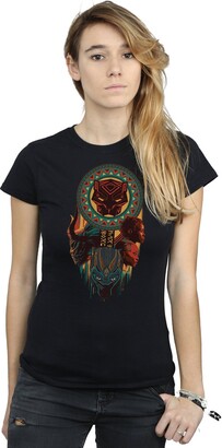 Absolute Cult Marvel Women's Black Panther Totem T-Shirt Black Small -  ShopStyle
